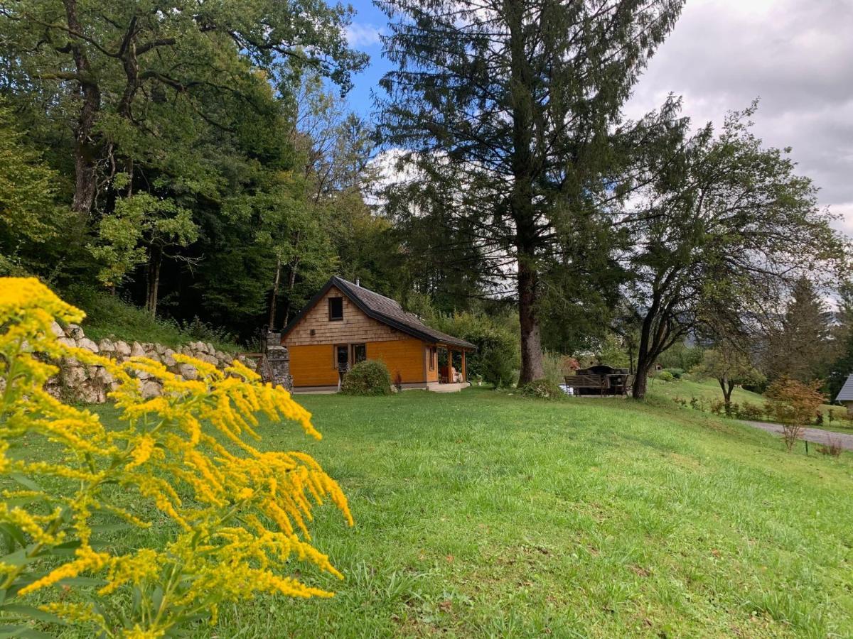 Bohinj Cottage Pr' Maricki - House In Nature With Hot Tub & Sauna Bagian luar foto